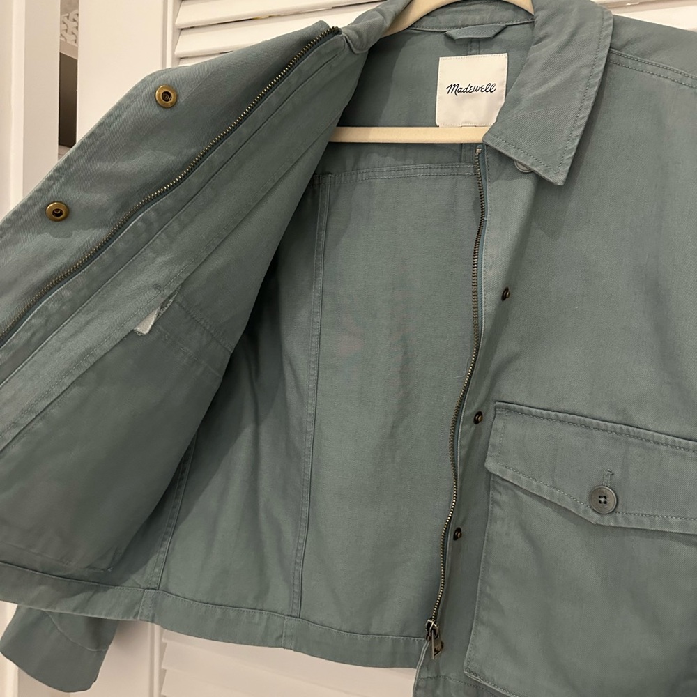 Madewell Cropped Cargo Jacket - Picture 6 of 10